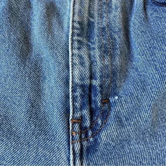 Vintage Calvin Klein High Waisted Jeans Moms Jeans Style Sz 6 100% Cotton - Picture 7 of 7